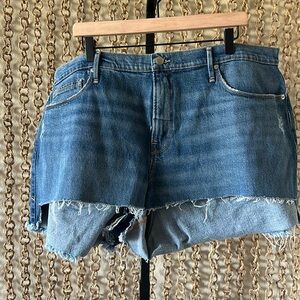 Good American 90's Cut Off Shorts